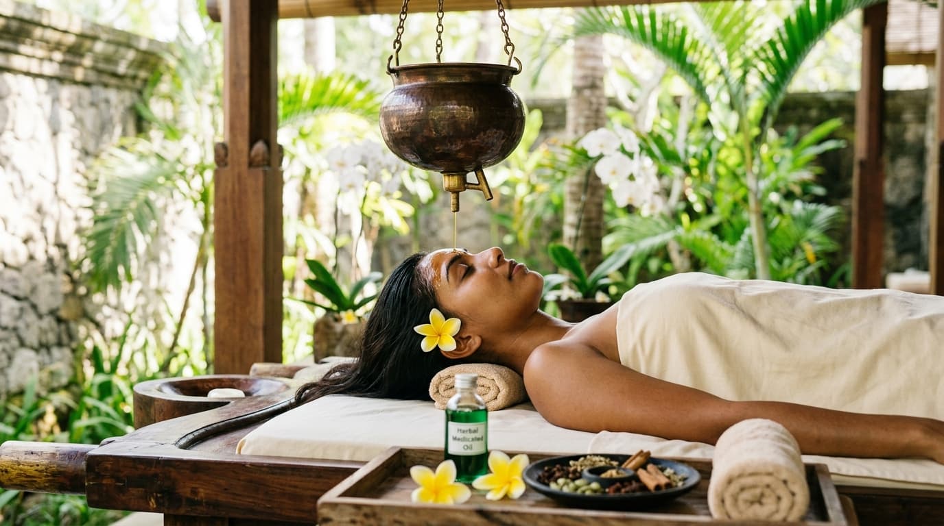 Shirodhara Treatment