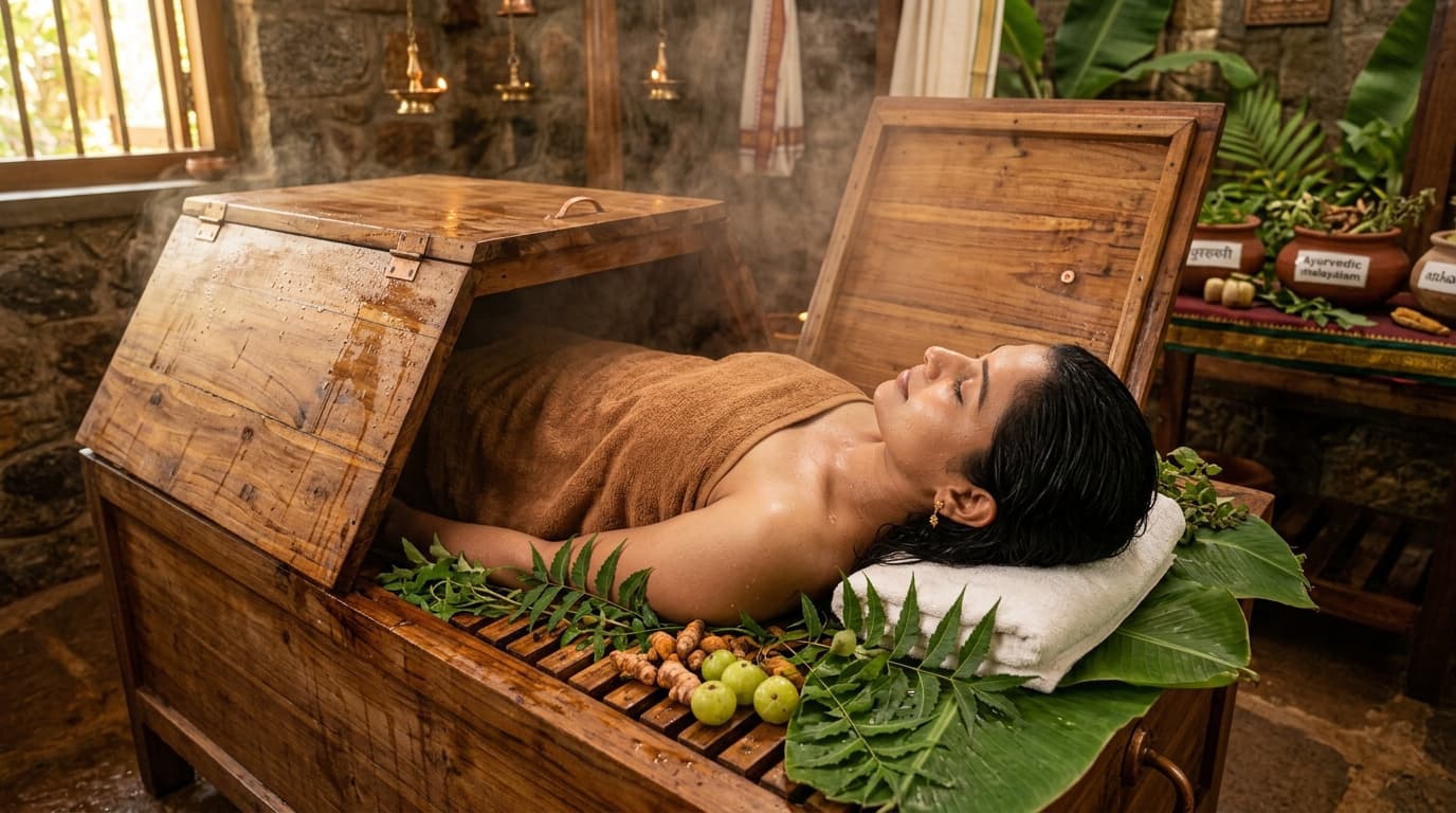 Ayurvedic Steam Bath & Wellness Treatment